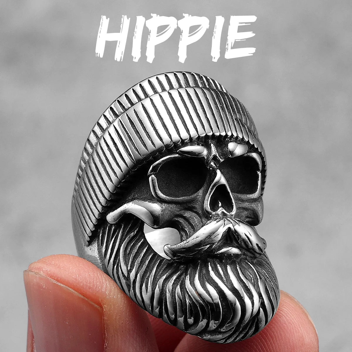 bague barber skull