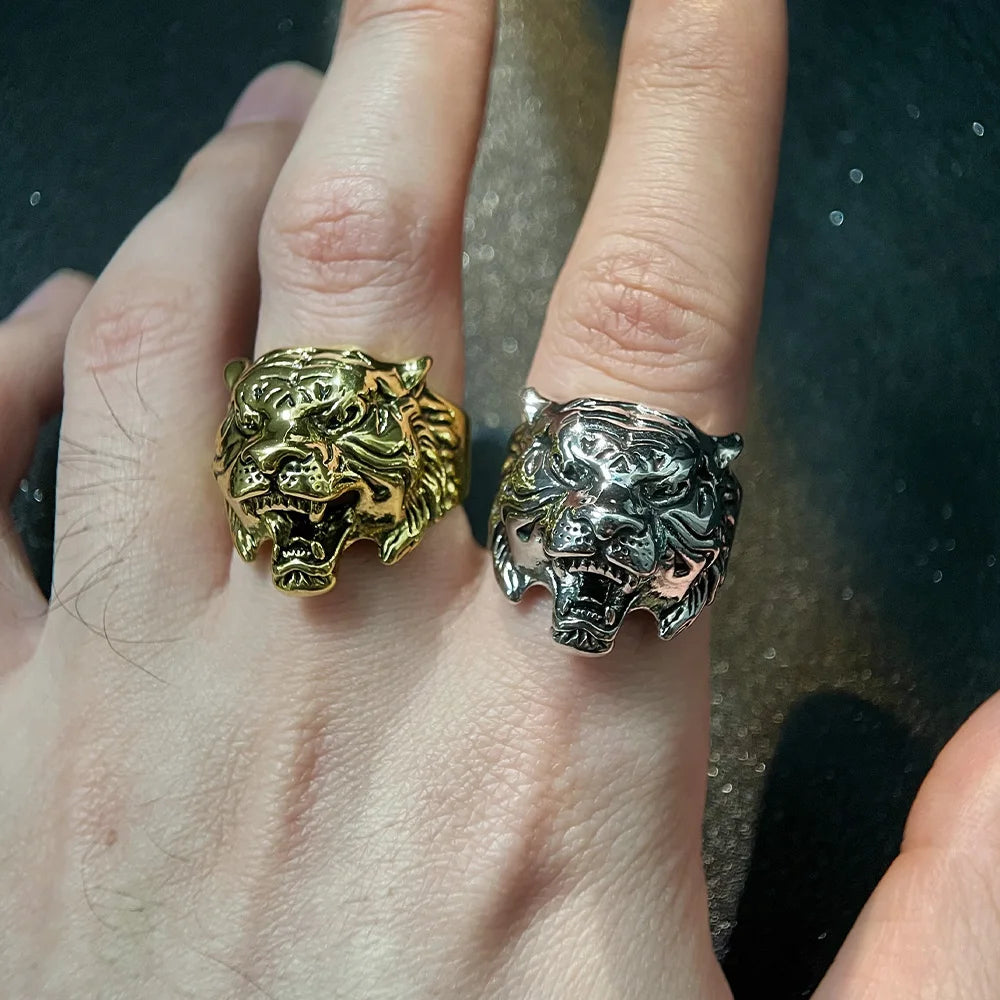 Bague Tête de Tigre