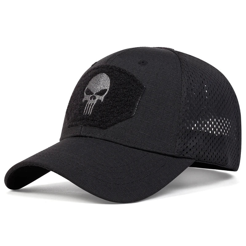 Casquette Tête de Mort Brodé