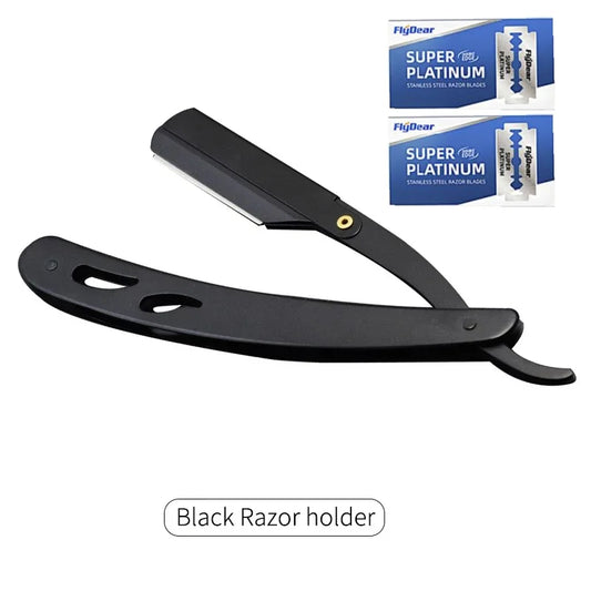 Rasoir Manuel de Barbier en Acier Inoxydable