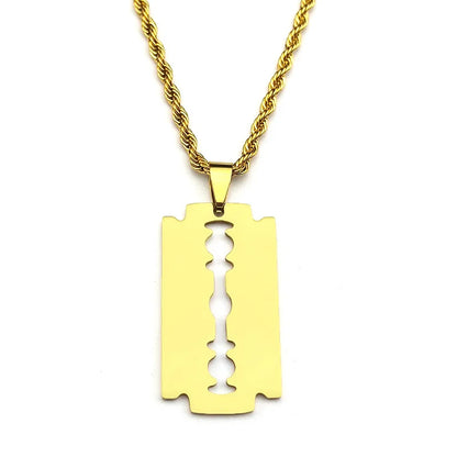 Collier Lame en Acier Inoxydable