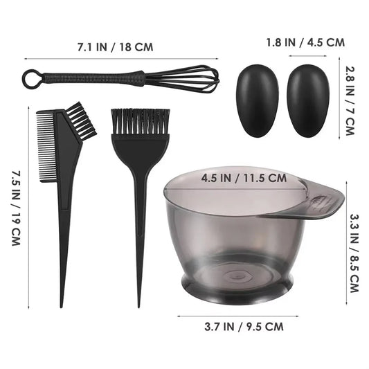 Kit de Coloration  Professionnel 6 Pièce