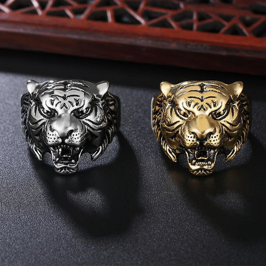 Bague Tête de Tigre