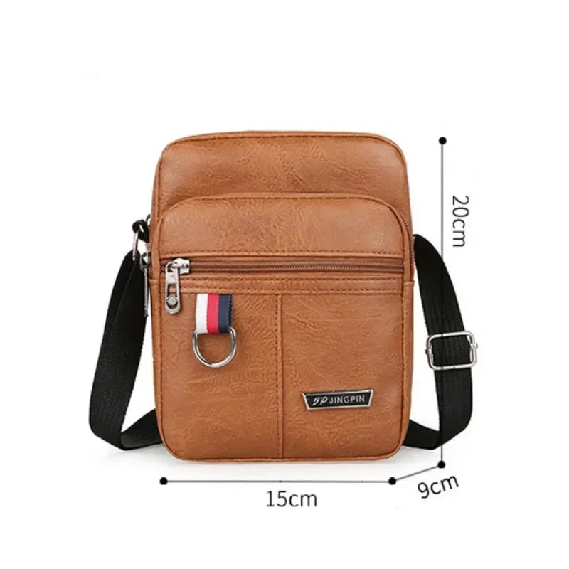 Sac Bandoulière Homme en Cuir PU