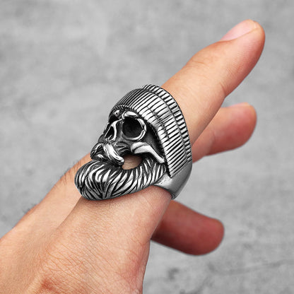 bague barber skull