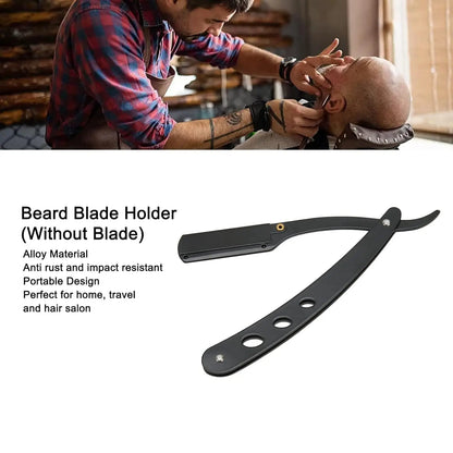 Rasoir Manuel de Barbier en Acier Inoxydable