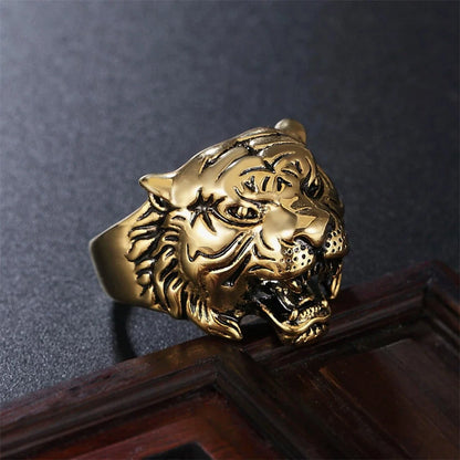Bague Tête de Tigre