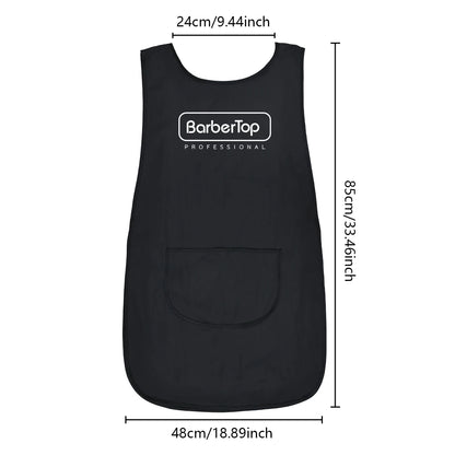 Tablier Noir de Coiffeur Étanche
