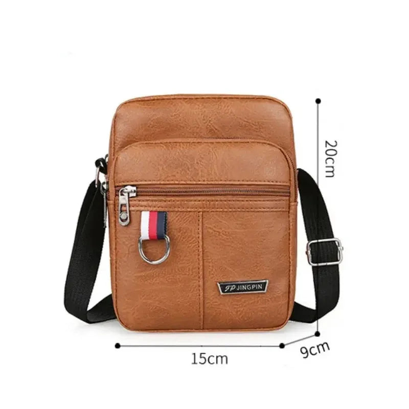 Sac Bandoulière Homme en Cuir PU