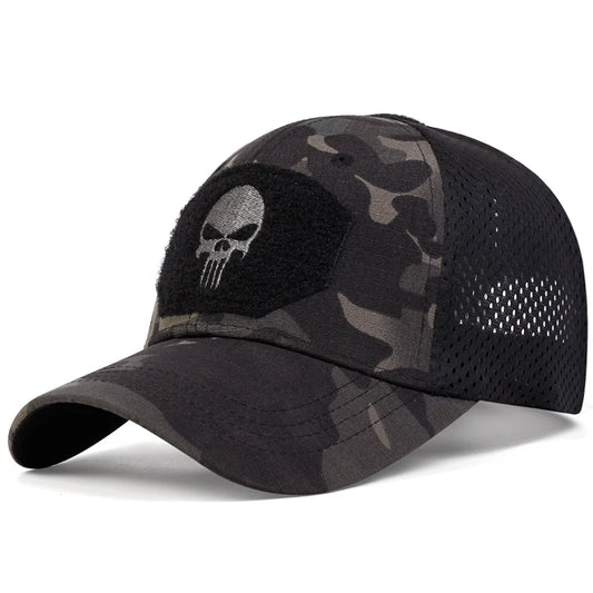 Casquette Tête de Mort Brodé