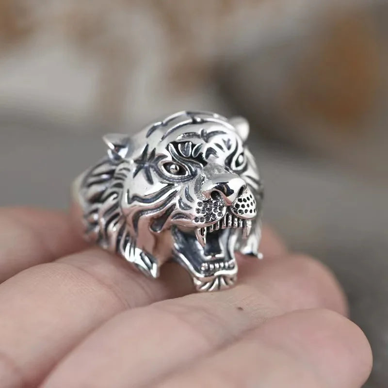 Bague Tête de Tigre